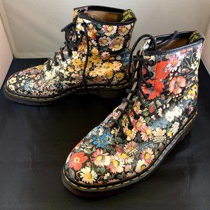 Vintage Floral Dr. Martens (US 10-Women) circa '94